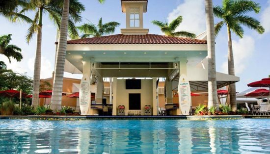 With The Glittering White Sand Of Palm Beach Spread Out